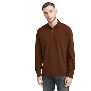 G-Star RAW Dunda Core poloshirt, Bruin (Dk Plum D14141-5864-8168), S