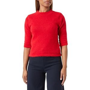 Poomi Huidvriendelijke en comfortabele gebreide trui met onderkant acryl rood maat XS/S, rood, XS