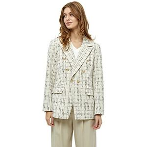 Peppercorn My Blazer | Witte Blazer voor dames | Spring Dames Pakken & Blazers | Maat M