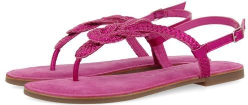 Gioseppo - Zupanja - Sandalen - Fuchsia - Leren met Vlechtwerk