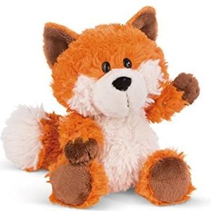 Zachte knuffel vos Fridalie 20 cm oranje - Duurzaam zacht speelgoed gemaakt van zachte pluche, schattig zacht speelgoed om mee te knuffelen en te spelen, geweldig geschenkidee