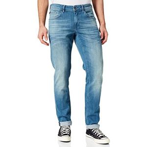 Garcia Savio Slim Jeans voor heren, blauw (Light Used 8010), 34W x 32L