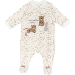 Chicco Romper voor baby en peuters, uniseks kinderen, Natuurlijk., 0 Maanden