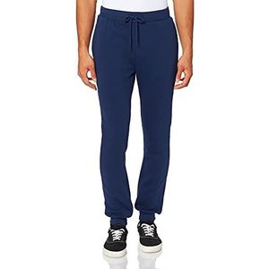 Urban Classics Heren joggingbroek van biologisch katoen Organic Basic sweatpants, sportbroek voor mannen in vele kleuren, maten S - 5XL, Donkerblauw, XL