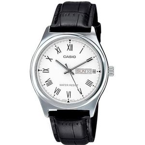 Casio Elegant horloge MTP-V006L-7B, Wit, MEDIANO, Klassiek