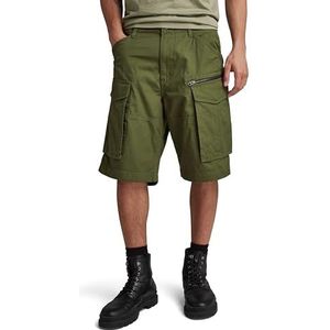 G-STAR RAW Rovic Relaxed Shorts voor heren, Groen (Shadow Olive D08566-d384-b230), 28W