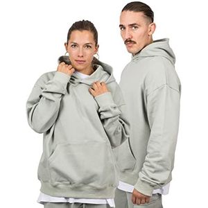 Blackskies Oversized Heavyweight Hoodie Sweater | Streetwear Luxe Sweater Honkbalpetten Heren Dames Sweater Trui - Sage - Large