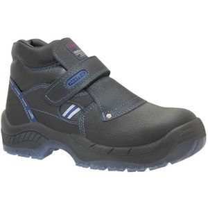 Panter - Veiligheidsschoenen lijn plus model smederij klittenbandsluiting S3, Zwart, 41 EU