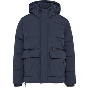 QS - Tussenjas - Navy - Gewatteerde Jas - Licht Gevoerd