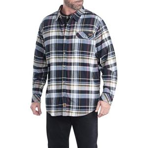 Legendary Whitetails Buck Camp Flanel Herenoverhemd, lange mouwen, geruit overhemd met knoopsluiting, corduroy-manchetten, L