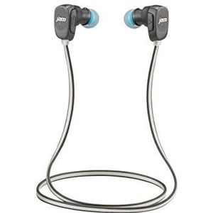Jam Transit - Bluetooth in-ear hoofdtelefoon, sport/fitness draadloze oordopjes, 7 uur speeltijd batterijduur, luidspreker, beveiligt op oren/rond nek, oplaadbare, zweetbestendige oortelefoons -