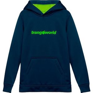 TRANGO KURA Sweatshirt Blauw/Groen 6 JAAR Unisex Kinderen