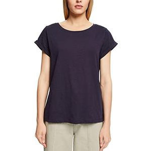 edc by ESPRIT Dames 992CC1K321 T-shirt, 400/NAVY, XXS