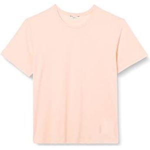 Dagi Heren Modal Cotton Blend T-shirt, Salmon, S, roze (salmon), S