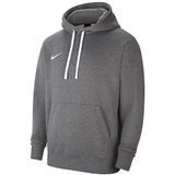 Nike Heren Sweater Met Capuchon M Nk Flc Park20 Po Hoodie, Charbon Heathr/Blanc/Blanc, CW6894-071, M