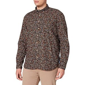 Camel Active Heren 4091126S12 hemd, warm bruin, S