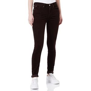 Tommy Hilfiger Dames Como Skinny Rw Cord Clr Denim Broek, Chocolade, 33W x 28L