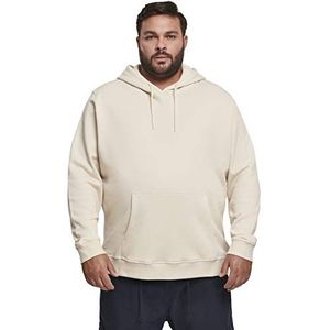 Urban Classics Heren capuchontrui van biologisch katoen Organic Basic Hoody, sweatshirt met capuchon voor mannen in vele kleuren, maten S - 5XL, beige (zand 00208), XXL