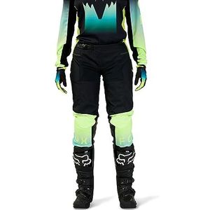 FOX RACING Pants Fox Lady 180 Flora Black/Yellow 8, damesbroek