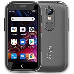 Unihertz Jelly 2E - Kleinste 4G Smartphone ter wereld, 110 g Minitelefoon, Schattig en Draagbaar, Android 12, 4 GB RAM + 64 GB ROM, Smartphone en Mobiele Telefoon Unlocked