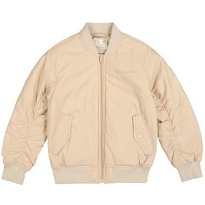 Champion - Bomberjack - Beige - Voor Kinderen - Lange Mouwen - 100% Polyester