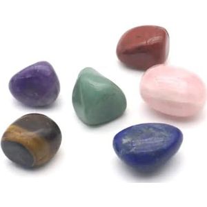 Tea Soul Set van 7 chakra-meditatiestenen