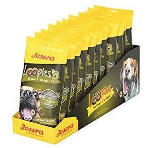 JOSERA Loopies met lam (11 x 150 g) | graanvrije hondenlekkernijen met weinig vet | super premium kwaliteit zonder suiker | 11 stuks