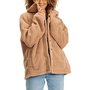 BILLABONG Warm N Cozy Polar Fleece jas voor dames, Warm zand, M
