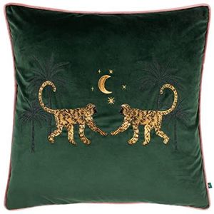 Wylder Tropics Dusk Monkey Polyester Gevuld Kussen