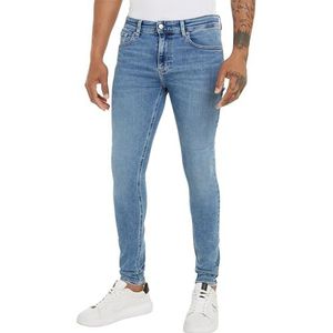 Calvin Klein Jeans Super skinny broek voor heren, Denim Medium, 34W / 32L
