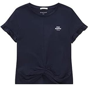 TOM TAILOR Meisjes T-shirt 1035163, 10668 - Sky Captain Blue, 104-110