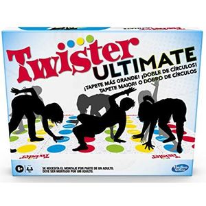 Hasbro Gaming Twister Ultimate - Grootste Twister-mat, 2x zo groot, voor alle leeftijden, exclusief bij Amazon