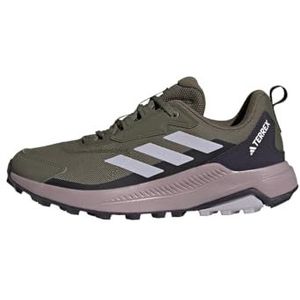 adidas Dames TERREX Anylander Hiking Hiking Shoes, Olive Strata/Silver Dawn/Amber Tint, 43 1/3 EU