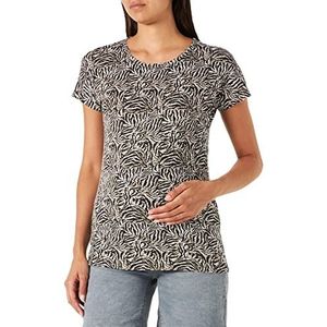 Supermom Dames Tee Ss AOP Palm Leafs T-shirt, Vetiver - P951, 42