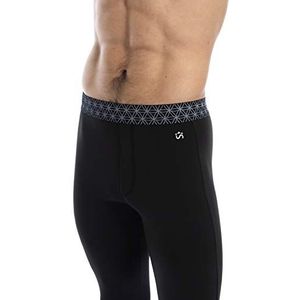 Shambhala Barcelona Athleta Legging Flower of Life/Malla sportleggings, zwart, extra large