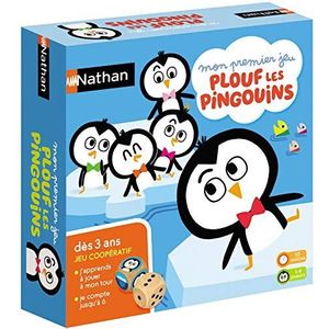 Nathan - Plouf Les pinguïns-spel voor kinderen vanaf 3 jaar, 31162