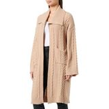 aleva Gebreid vest  lichtbeige