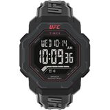 Timex UFC Strength Knockout 48 mm herenhorloge met zwarte harsband TW2V88100