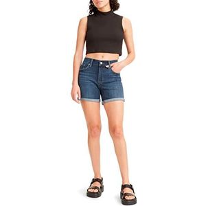 Levi's Dames Mid Length Shorts Denim Shorts, Lapis Smile Shorts, 33W, 311 Pl Shaping Skinny Lapis Gallop Plus, 33