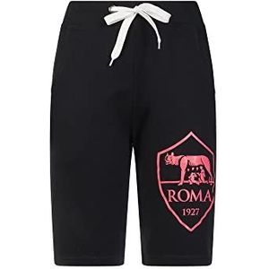 GIL Shorts Crest Pink Fluo Shorts, Zwart, Medium Uniseks Volwassenen, zwart en roze fluo, M