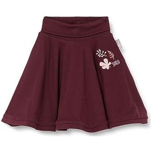 Sigikid Mini omkeerbare rok voor meisjes, herfst, bos, rood/beige., 128 cm