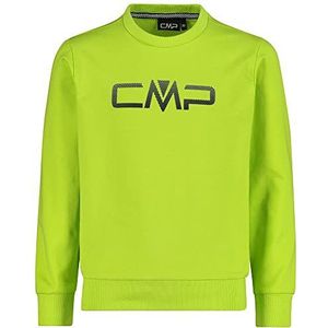 CMP Stretch Fleece Sweatshirt Plain Colour, Boy, 104, Acid
