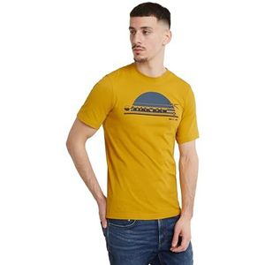 G-STAR RAW Sunrise Slim R T T-shirt voor heren, geel (Dk Spice D24689-336-8171), XL