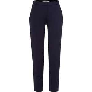 BRAX Dames Style Maron S Finest Jersey: Comfortabele chino casual zakelijke broek, Donkerblauw, 34W / 30L