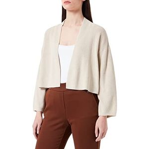 TOM TAILOR Dames Gebreide jas 1031185, 29517 - Sand Stone Beige, XL