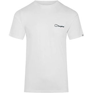 Berghaus Heren Buttermere T-shirt met korte mouwen, puur wit, 3X-Large