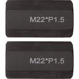 KS Tools - 460.1776 - Set Schroefdraadadapters - M22 x 1,5 x 65 mm - 2 dlg