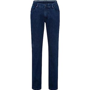 EUREX by BRAX Heren Regular Fit Jeans Broek Style Luke Stretch Katoen, blauw stone, 45W x 34L