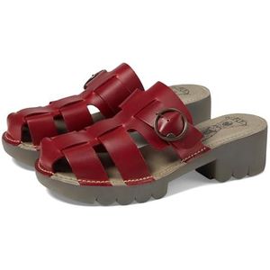 FLY London Envy521fly sandalen voor dames, rood, 39 EU