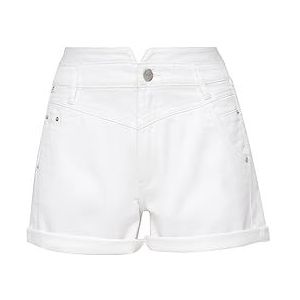 Q/S by s.Oliver dames jeans short, Weiß, 40